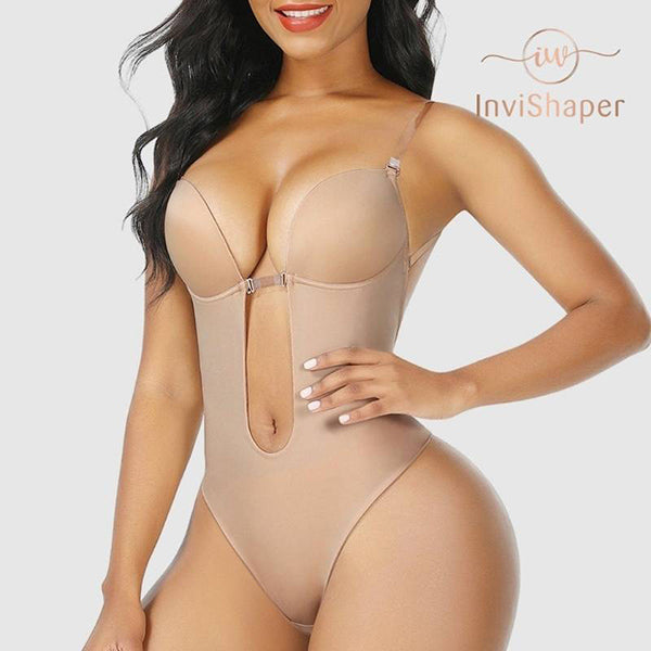 InviShaper - Plunge Backless Body Shaper Bra