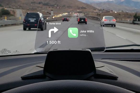 (Last Day 60% OFF) THE BEST HEAD-UP DISPLAY + WIRELESS CHARGER