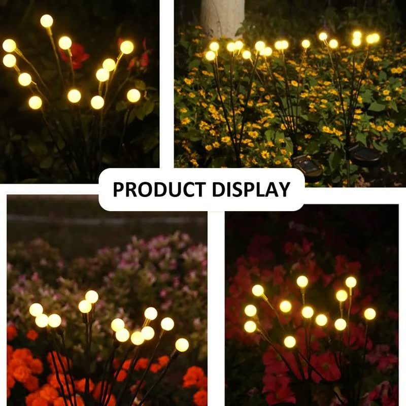 Last Day 70% OFF - Solar Powered Firefly Garden Light