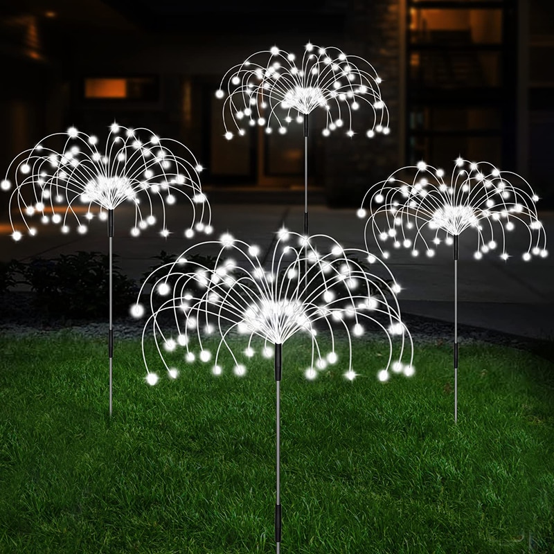 Shineshore Last Day 70% OFF - Waterproof Solar Garden Fireworks Lamp