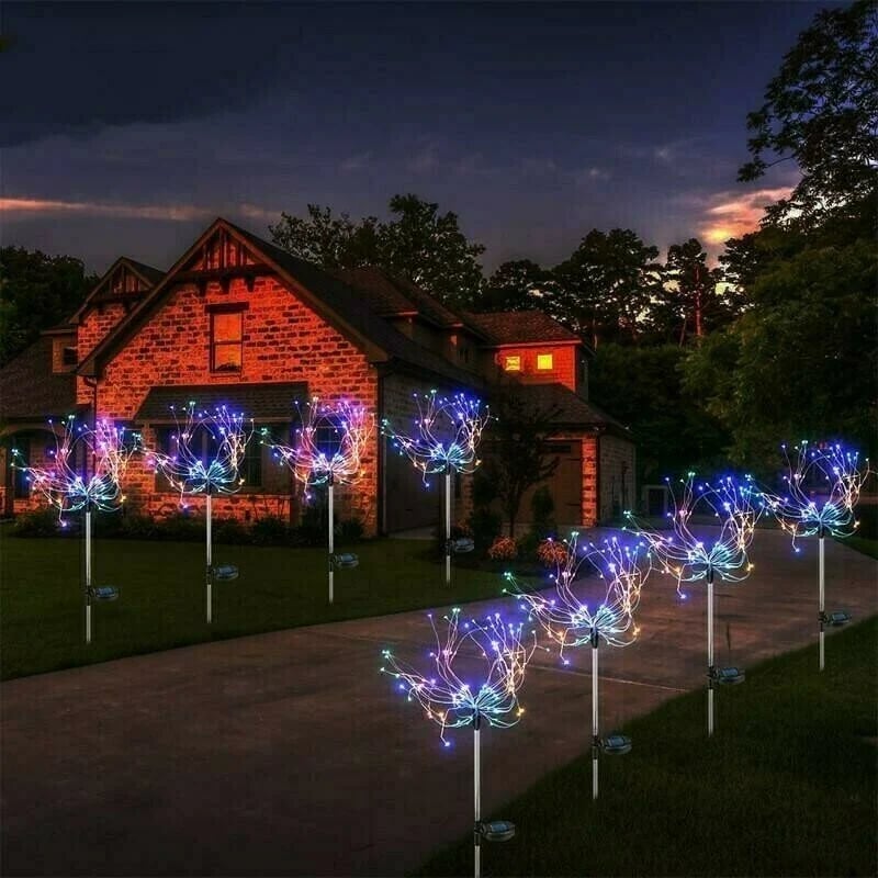 Conditiono LAST DAY 70% OFF - Waterproof Solar Garden Fireworks Lamp