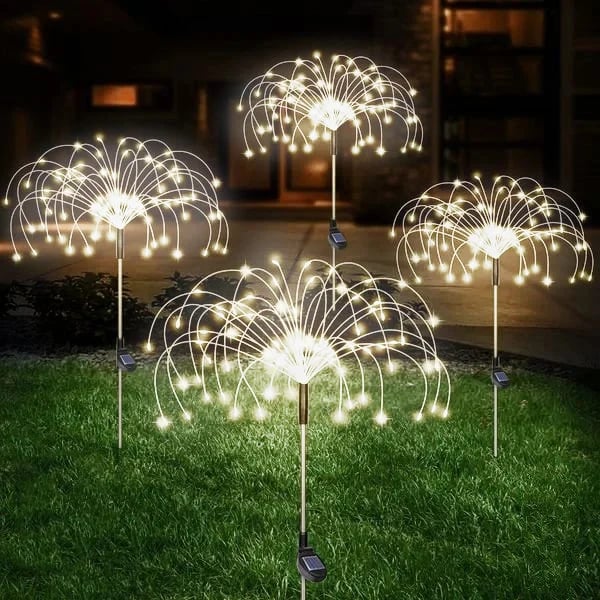 Conditiono LAST DAY 70% OFF - Waterproof Solar Garden Fireworks Lamp