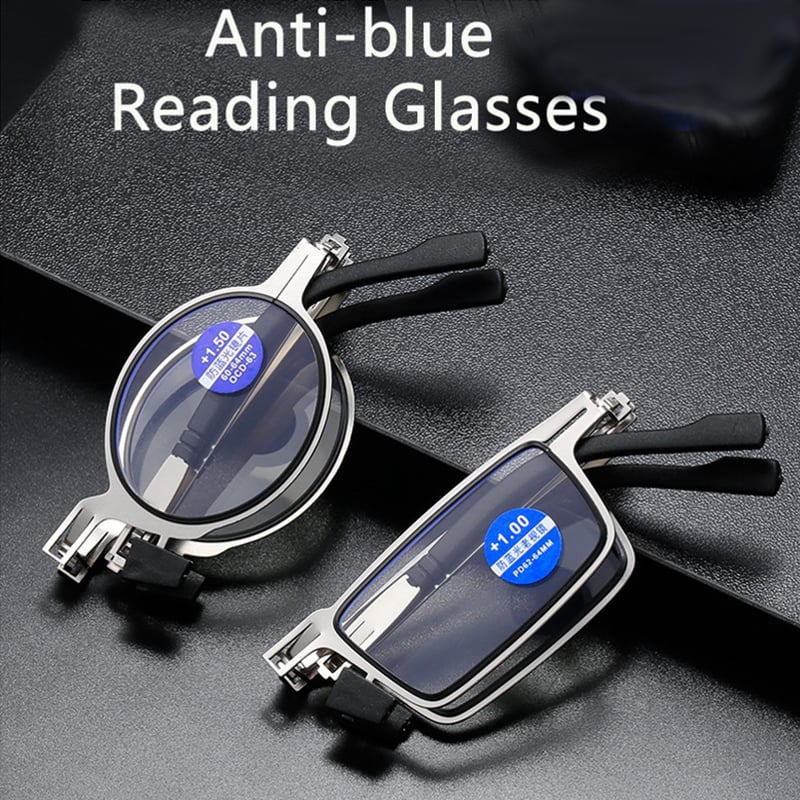  (Last Day Promotion 49% OFF) - Ultra Light Titanium Material Screwless Foldable Reading Glasses