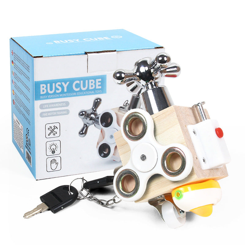 Last Day Promotion- SAVE 70% - Montessori Busy Cube