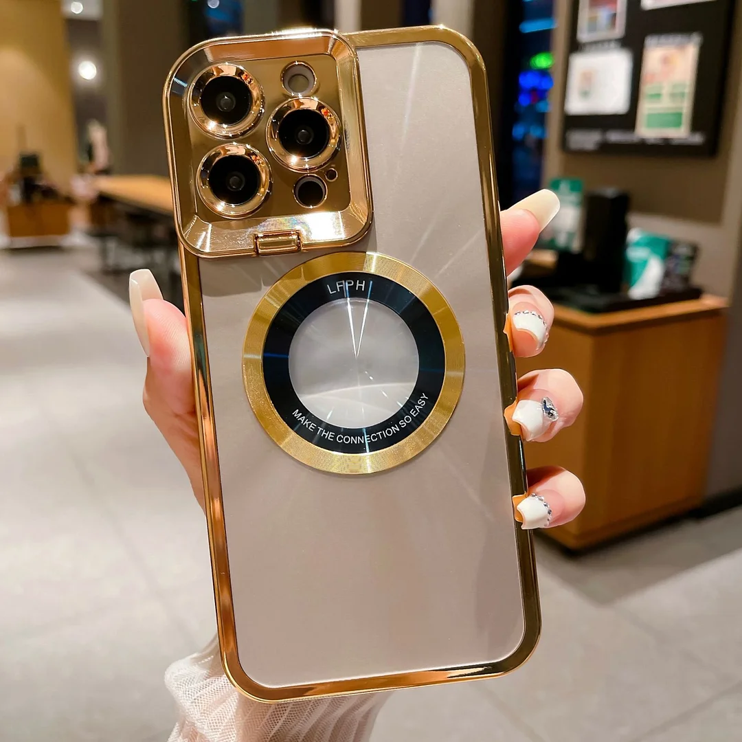 Magnetic Iphone Case With Lens Mount