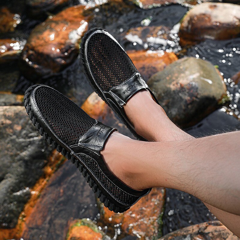 New Men Slip On Water Shoes