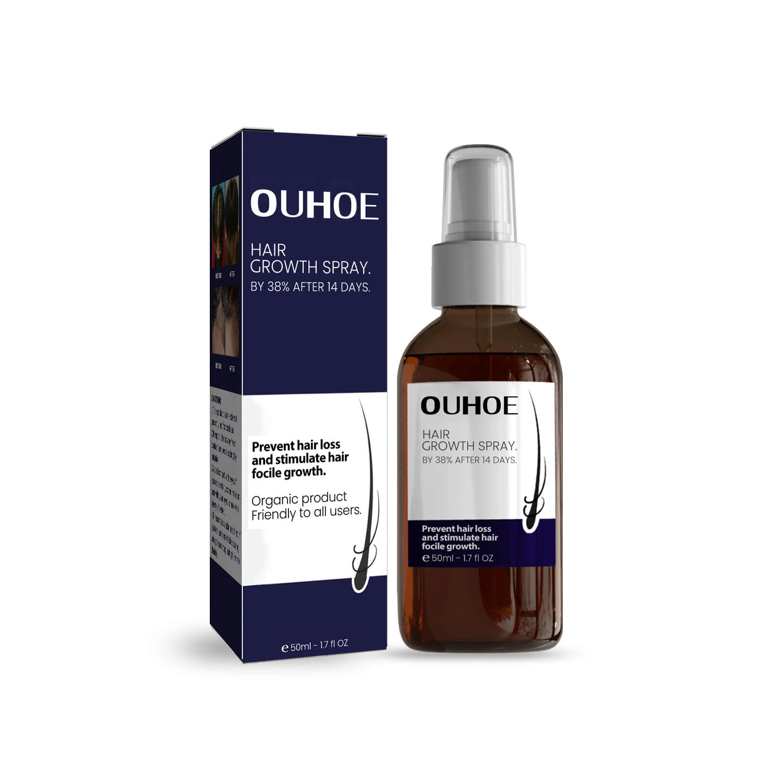 OUHOE Ultra HairGrowth Formula Serum Spray! Grow thicker hair in 8 weeks