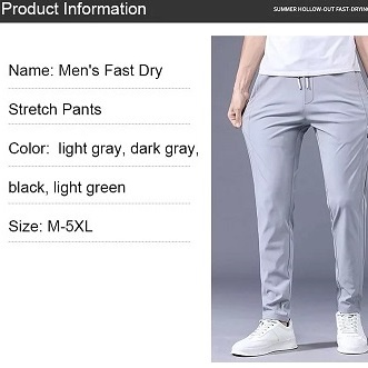 Stretch Pants - (Last Day Promotion 49% OFF) - Menâ€˜s Fast Dry Stretch Pants