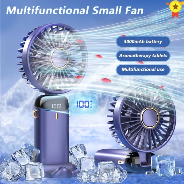 Gpmsign Summer Hot Sale - Portable Electric Cold Compress Cooling Fan