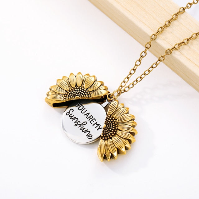 Sunshine Sunflower Necklace