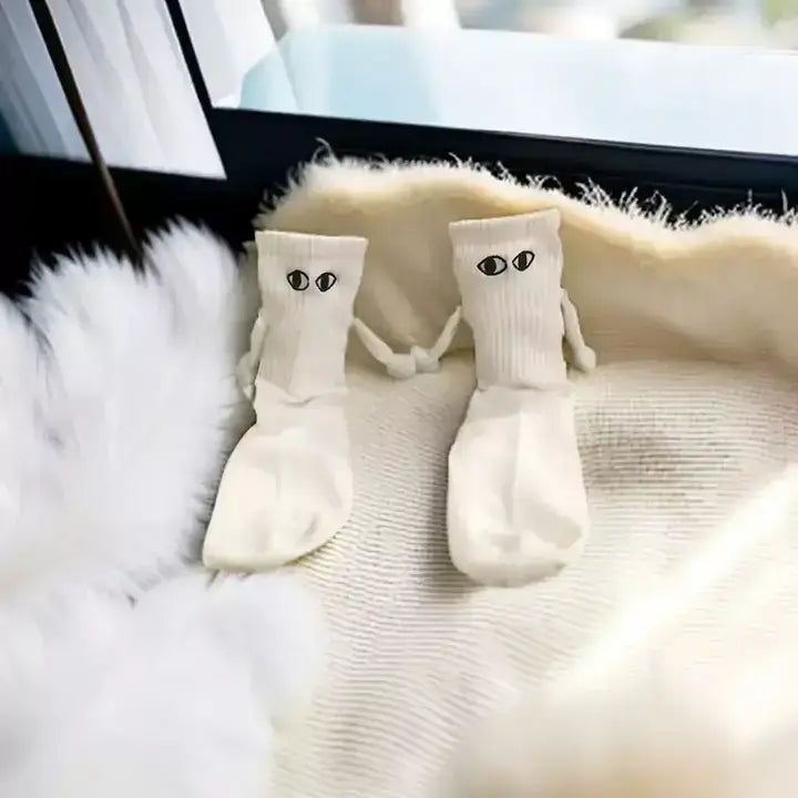 TeesNMerch Hand-in-Hand Socks – For Solemates Forever!