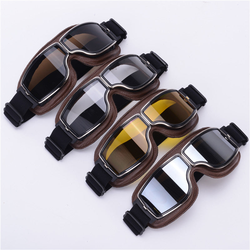 Vintage Motorcycle Goggles