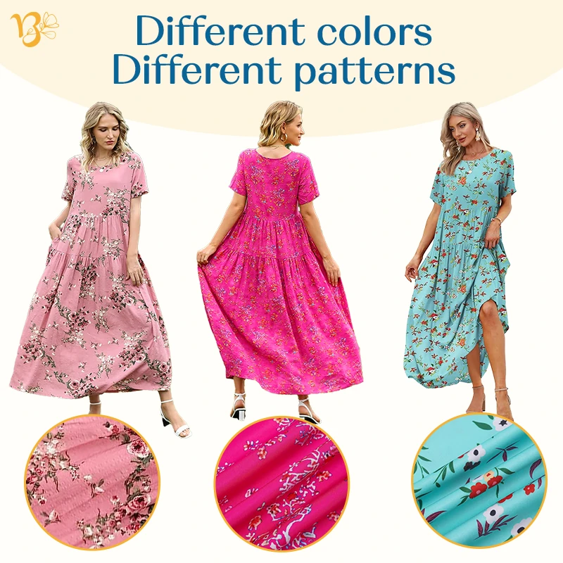 VintiBloom - Floral Summer Dress