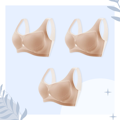 WearAlways Ultra-thin Ice Silk Bra - Beige (BUY 1 GET 3 FREE)