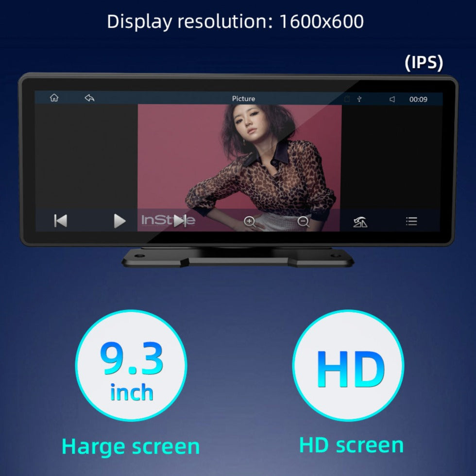 Wide CarScreen + Free Rear View Camera