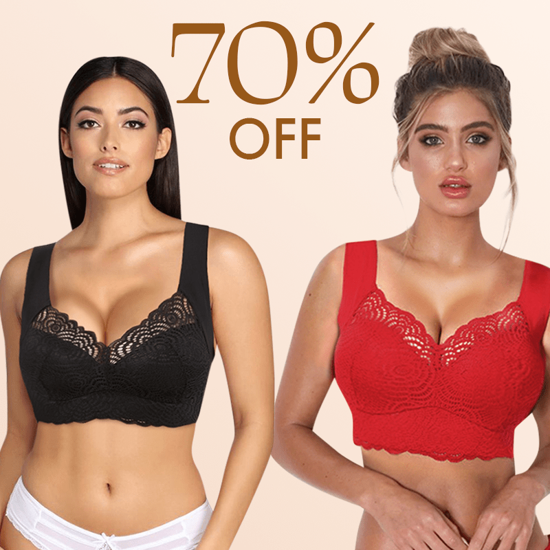 Ypooy Lingerie - Seamless Lace Cut Out Bras (High Quality - Material Updated)