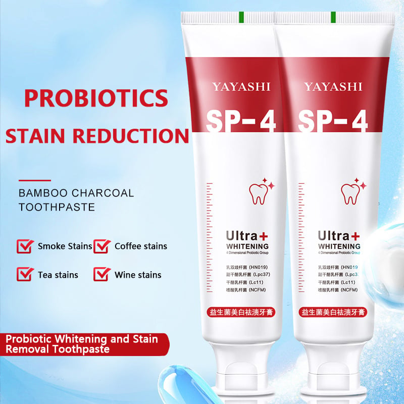 2023 HOT SALE - YAYASHI SP-4 Probiotic Whitening Toothpaste