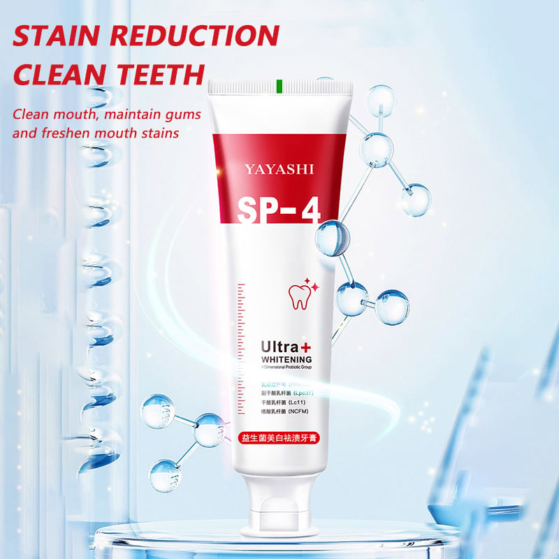 2023 HOT SALE - YAYASHI SP-4 Probiotic Whitening Toothpaste