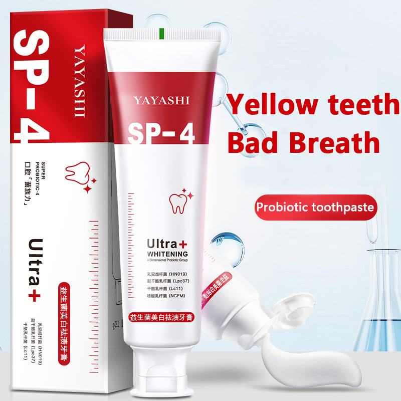 2023 HOT SALE -  YAYASHI SP-4TM Probiotic Whitening Toothpaste