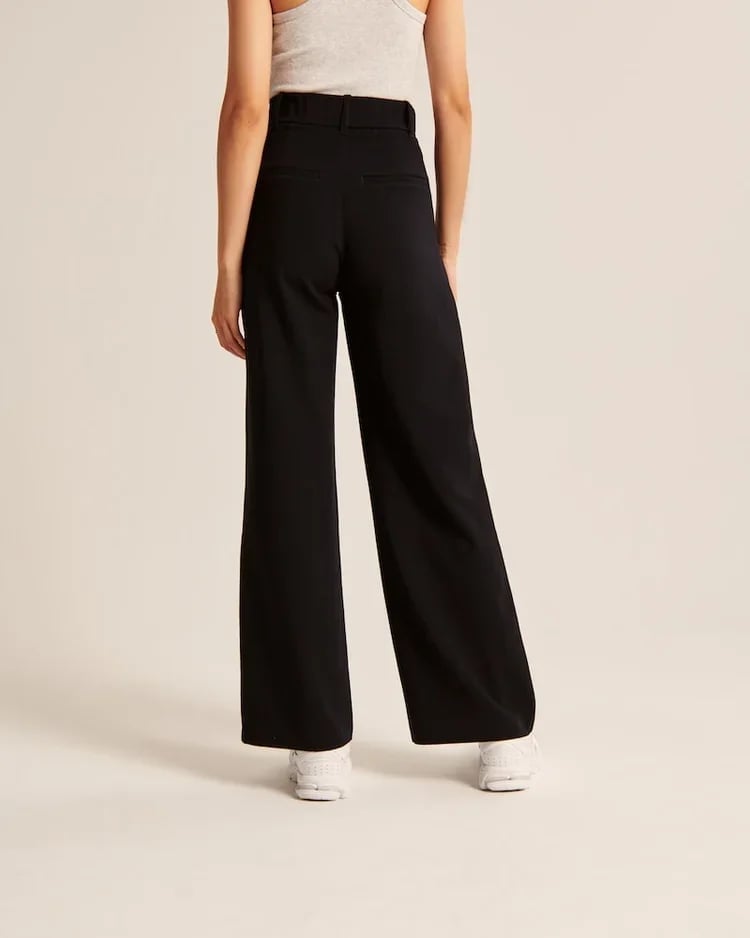 2023 NEW HIGH WAIST TAILORED WIDE LEG PANTS