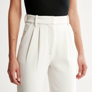 2023 NEW HIGH WAIST TAILORED WIDE LEG PANTS