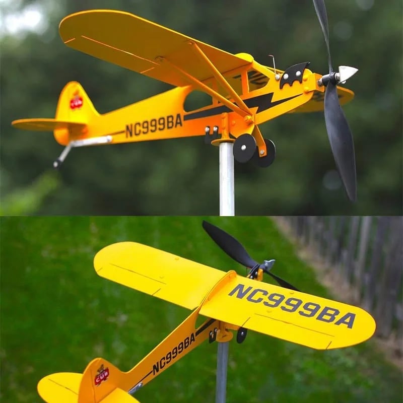 Airplane wind spinner aircraft pinwheel