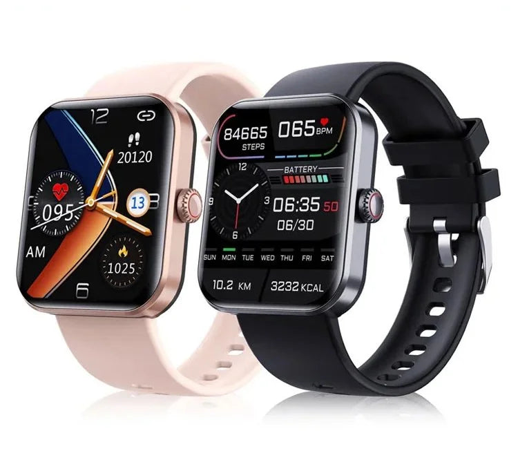 [ALL DAY MONITORING OF HEART RATE AND BLOOD PRESSURE] BLUETOOTH FASHION SMARTWATCH