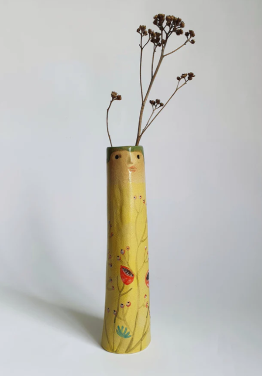 Bohemian style-Spring Family Bud Vases