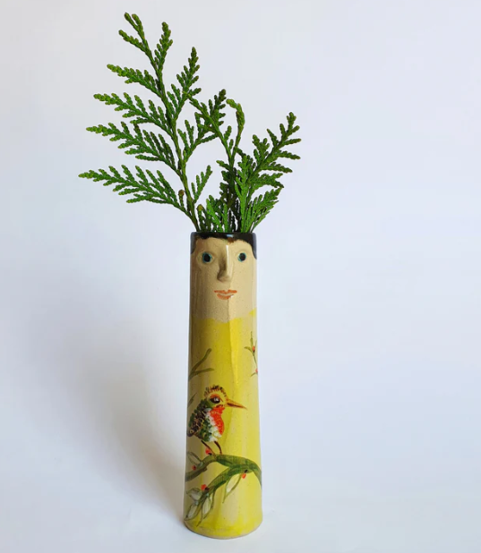 Bohemian style-Spring Family Bud Vases