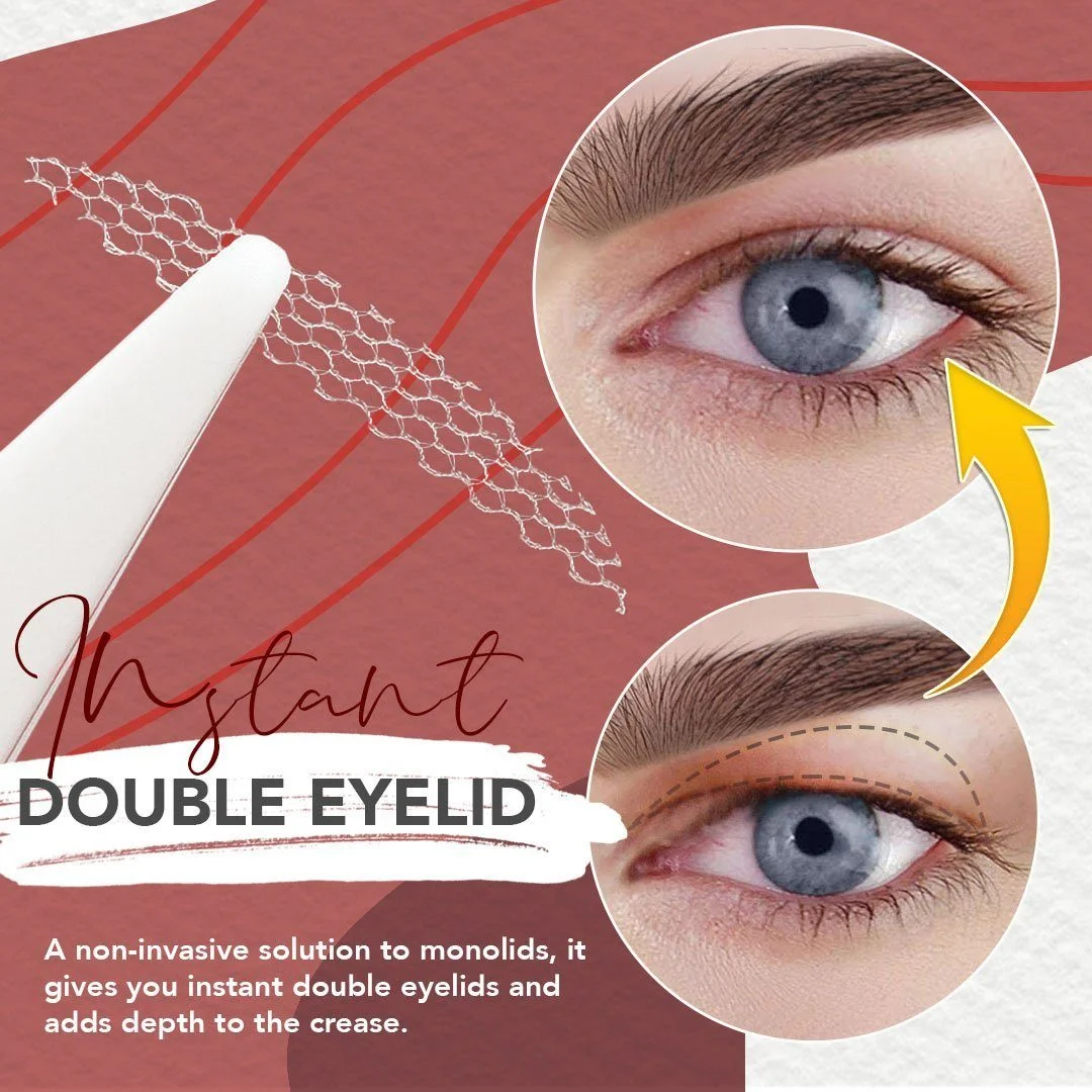 BROWSLUV Glue-Free Invisible Double Eyelid Sticker - 480 pcs