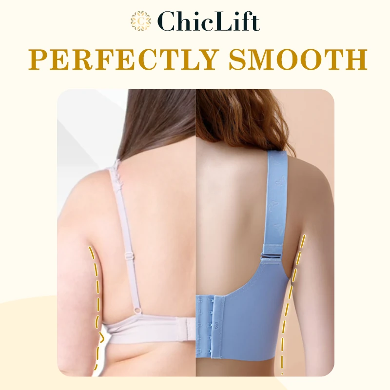 ChicLift - Seamless Wireless Lightly Lined Full Coverage Bra