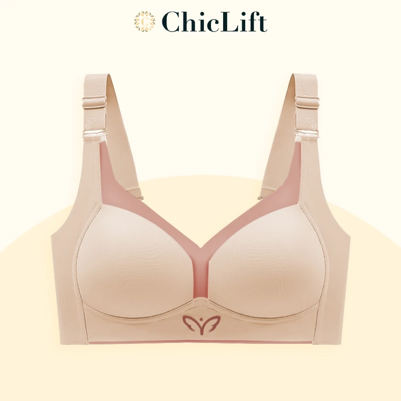 ChicLift - Seamless Wireless Lightly Lined Full Coverage Bra