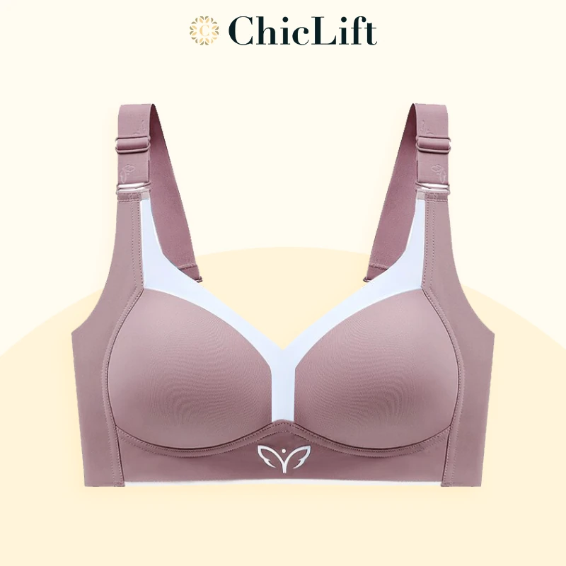 ChicLift - Seamless Wireless Lightly Lined Full Coverage Bra