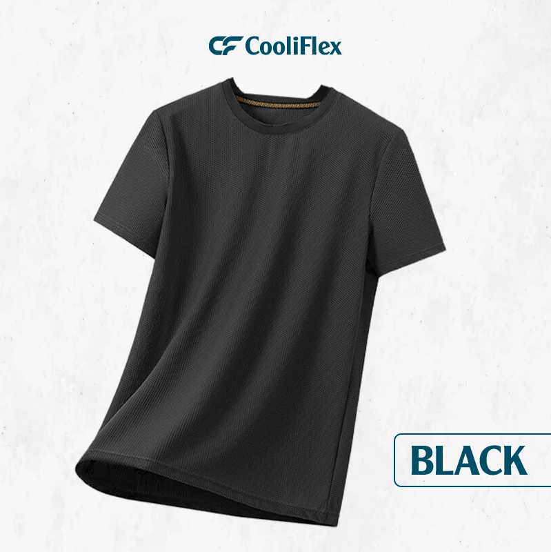 CooliFlex - Breathable Ice Silk Waffle Weave T-Shirt