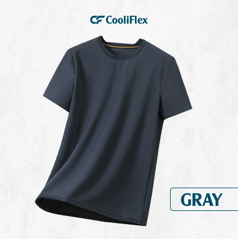 CooliFlex - Breathable Ice Silk Waffle Weave T-Shirt