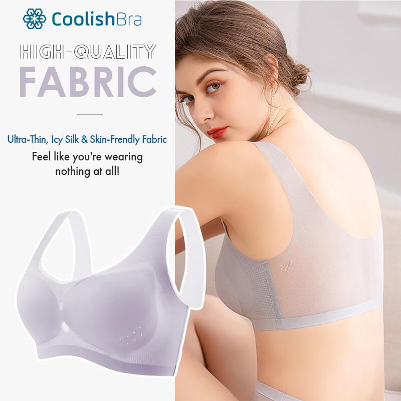 CoolishBra - Ultra-Thin Ice Silk Seamless Bra