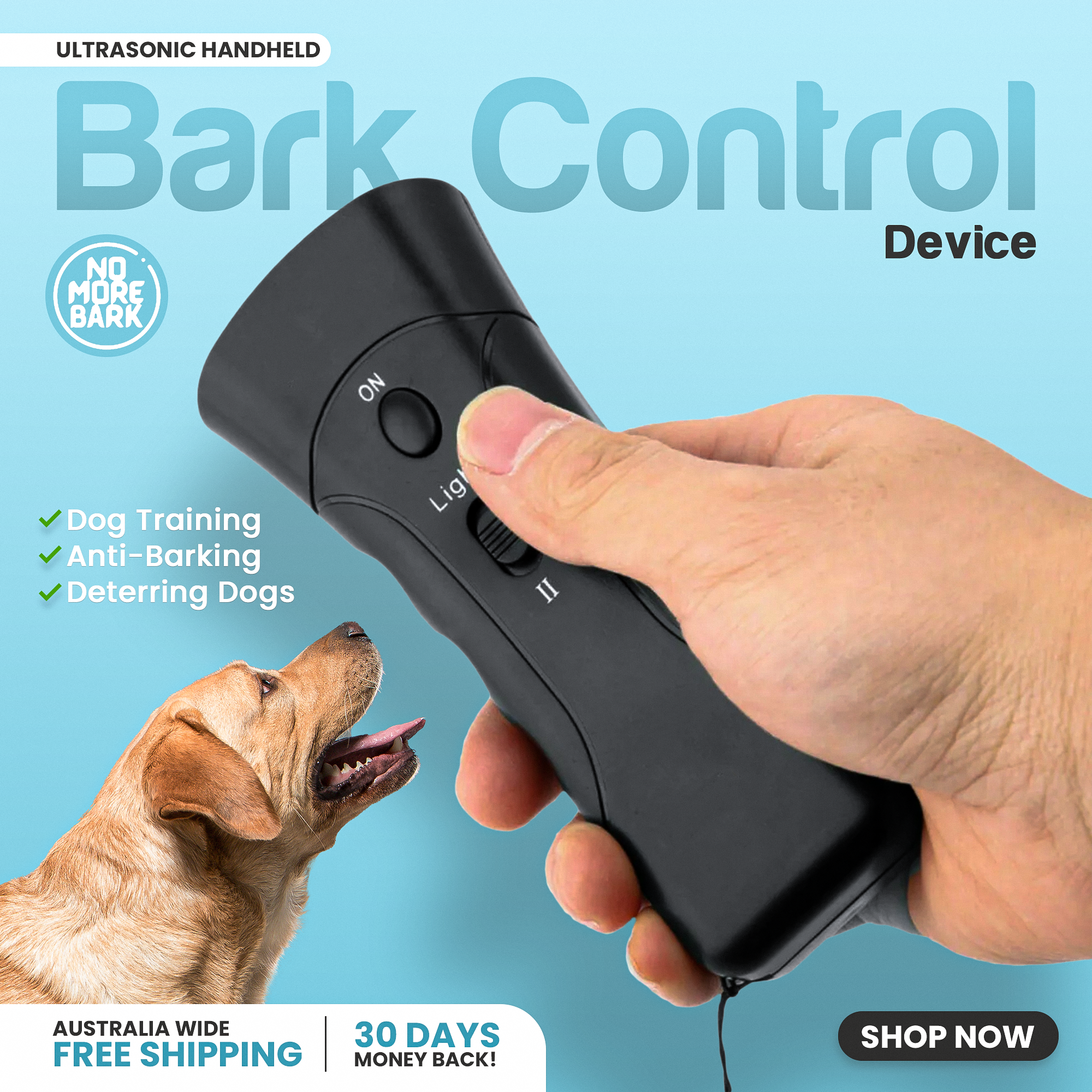 Dog Handheld Anti-Bark Device