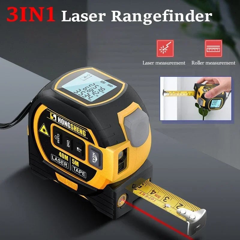 (HOT SALE NOW 49% OFF) - Measurin Sight 3-In-1 Infrared Laser Tape Measuring