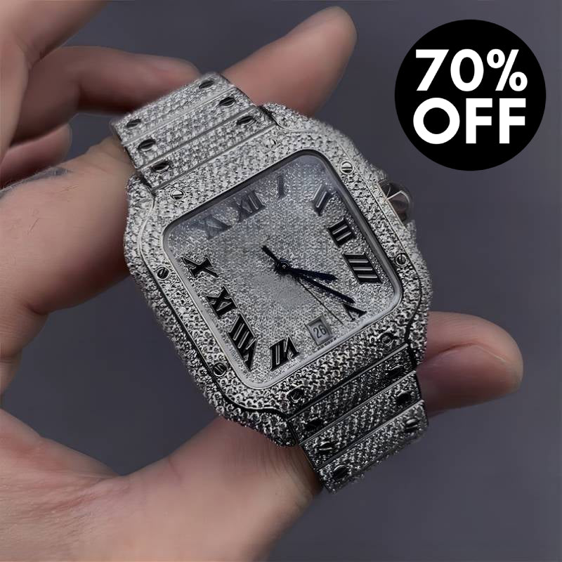 Iced Out Watch (GET FREE BRACELET)