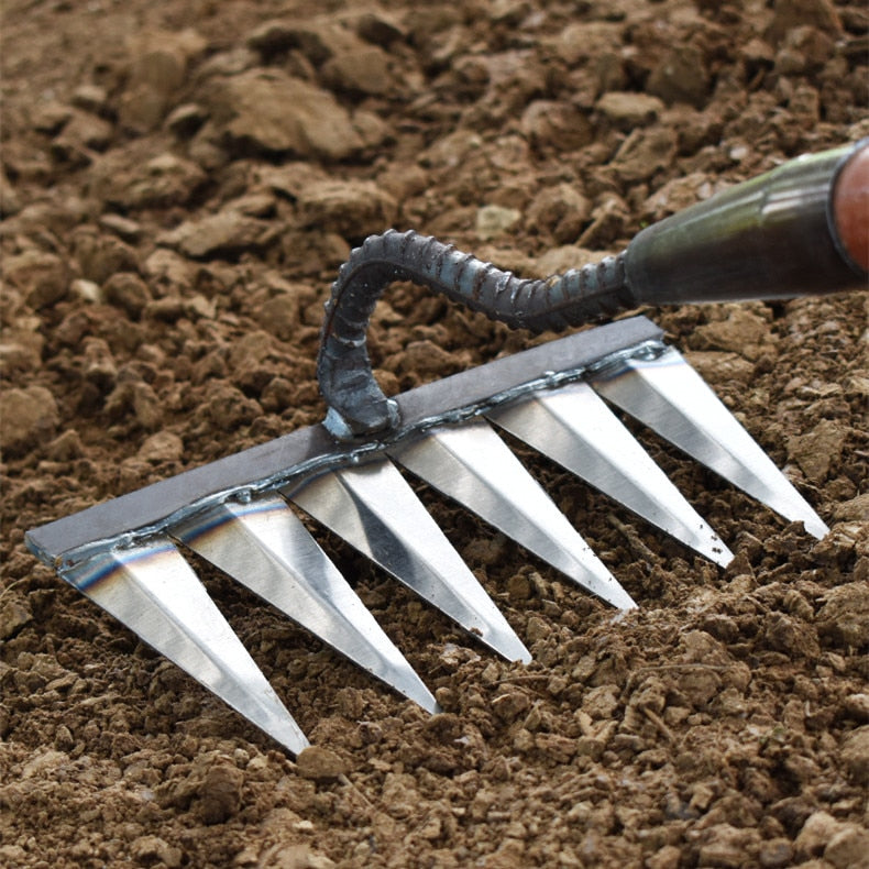 IronRake | The Heavy-Duty Iron Weeding Rake