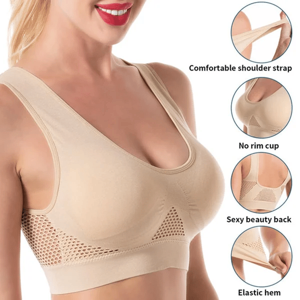 LAST DAY 49% OFF - Breathable Cool Liftup Air Bra