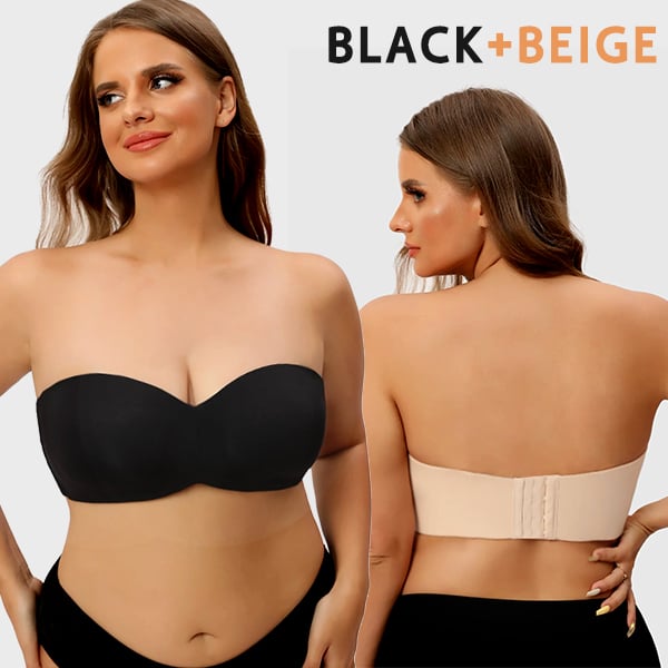 Last Day 49% OFF - Full Support Non-Slip Convertible Bandeau Bra