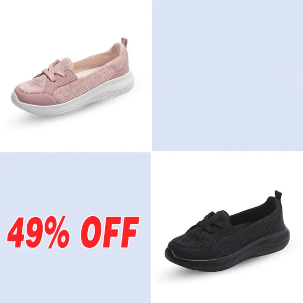 Last Day 49% OFF - Women Shoes Breathable Slip On Arch Support Non-slip