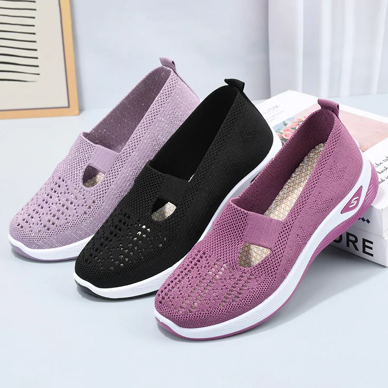 Last Day 49% OFF - Women's Woven Orthopedic Breathable Soft Sole Shoes