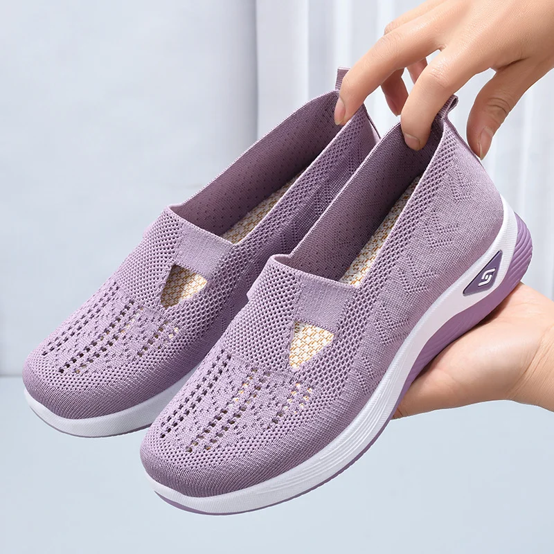 Last Day 49% OFF - Women's Woven Orthopedic Breathable Soft Sole Shoes