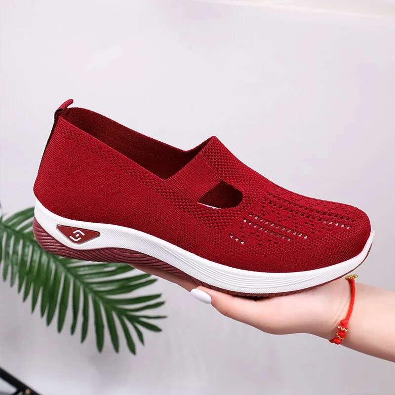 Last Day 49% OFF - Women's Woven Orthopedic Breathable Soft Sole Shoes