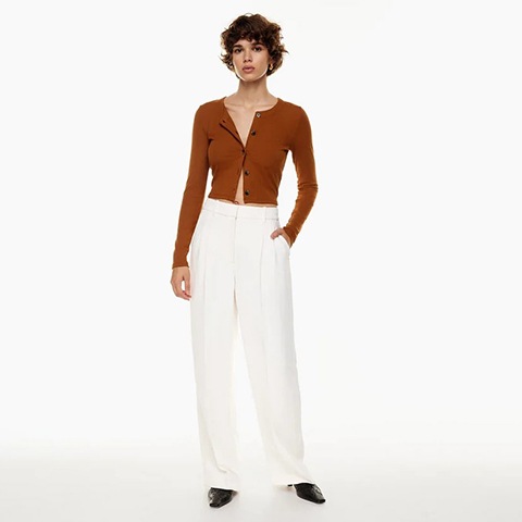 Last Day 49%OFF - HIGH WAIST TAILORED WIDE LEG PANTS