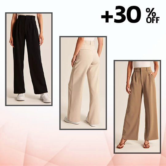 Last Day 49%OFF - HIGH WAIST TAILORED WIDE LEG PANTS