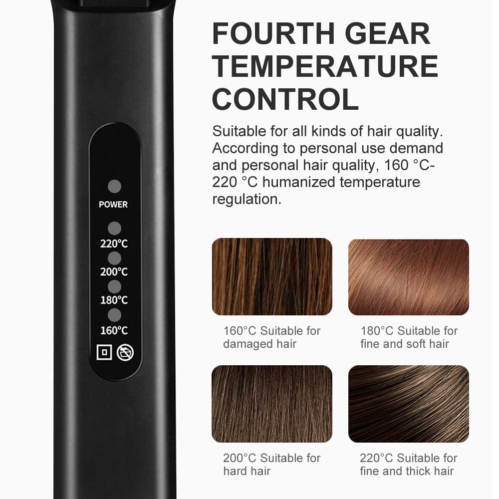 Last Day 50% OFF - New Ceramic Tourmaline Ionic Flat Iron Hair Straightener