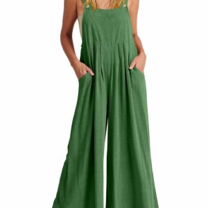 LAST DAY 70% OFF - Plus Size Wide Leg Overalls Jumpsuit